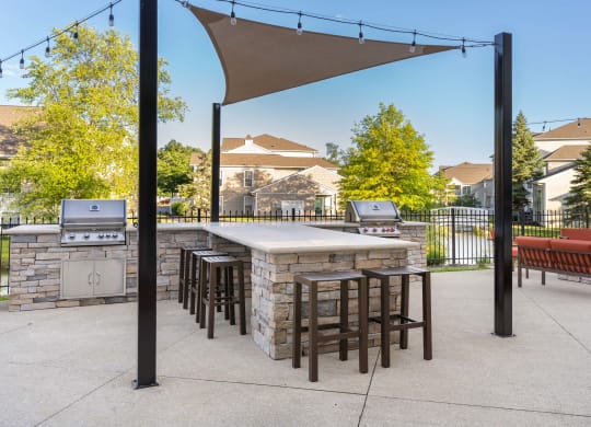 Patio at The Farms in Columbus, Ohio