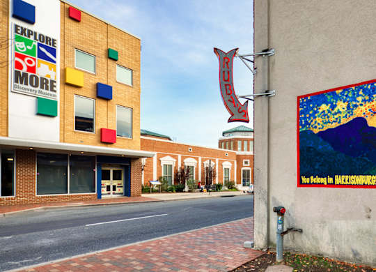 Vibrant and Active Neighborhood at The Mark, Harrisonburg, VA, Virginia