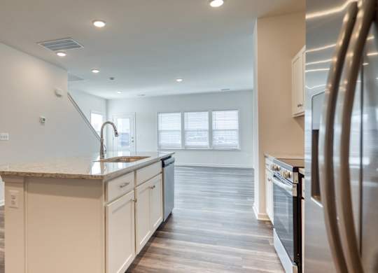 Spacious Full Size Kitchen at The Mark, Harrisonburg, Virginia