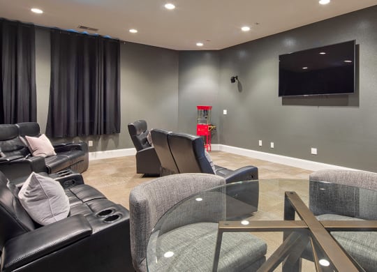 The Choices Apartments Theater Room