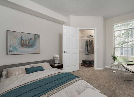 Bedroom With Closet at The Orchard, Ohio, 43016