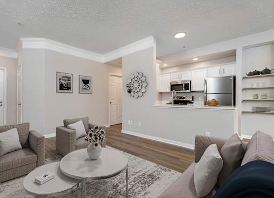 Living Area With Kitchen at The Orchard, Dublin, 43016