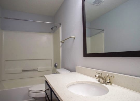 Bathroom at Flintlake Apartments