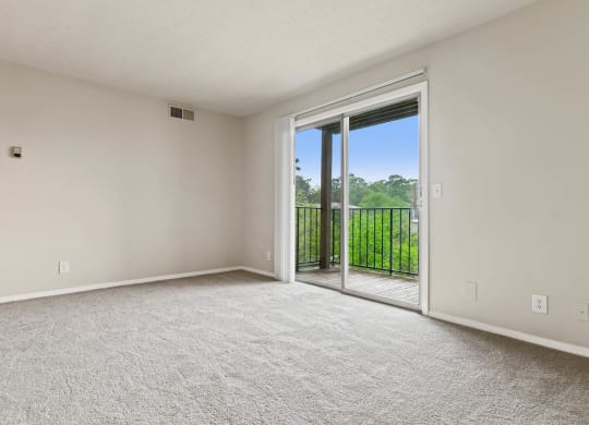 Living room at Antioch TN apartments
