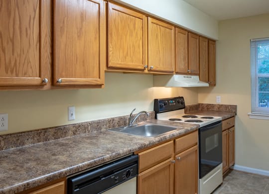 Kitchen at Old Donation Apartments