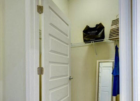 closet at apartments in Newport News VA