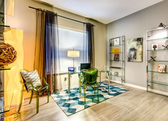 Venture Apartments at Tech Center Living Room.