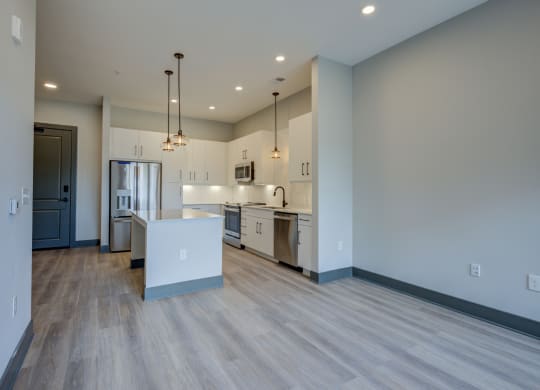 Faux Wood Flooring at The Walker, Cary