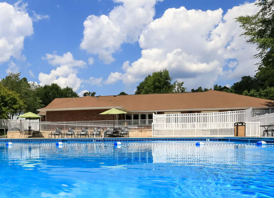 Pool at Woodland Creek Apartments