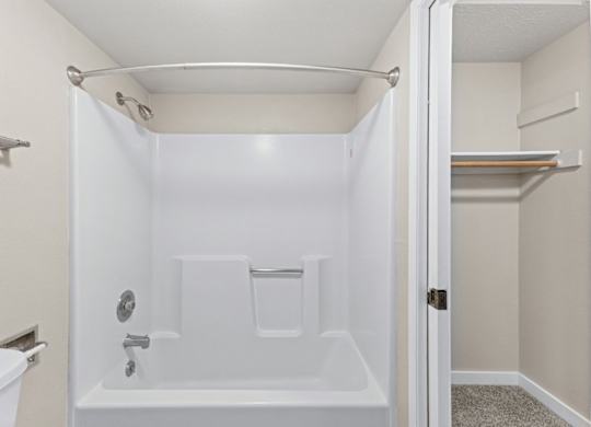 Bathroom with Tub at Peaks on Pines, Spokane Valley, WA