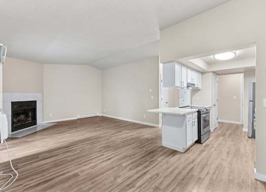 Spacious Kitchen at Peaks on Pines, Spokane Valley