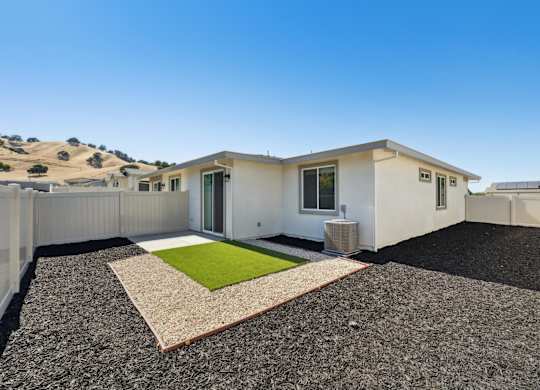 A Modern House with a Backyard at Montessa Apartments, Vacaville, California