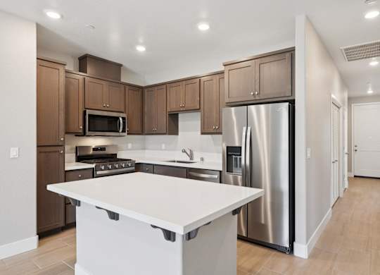 A Modern Kitchen at Montessa Apartments, Vacaville, 95687
