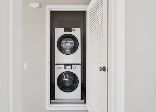 Front-loading Washing Machine at Montessa Apartments, California