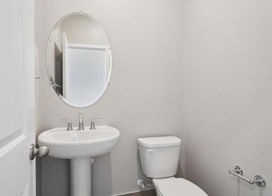 Small Bathroom at Montessa Apartments, Vacaville