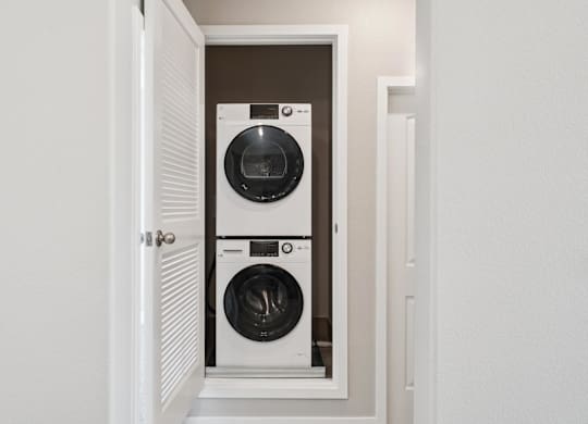 Laundry Cabinet at Montessa Apartments, Vacaville, 95687