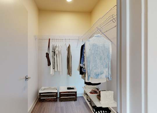 Walk In Closet at Railside at Wadsworth Station, Lakewood, Colorado