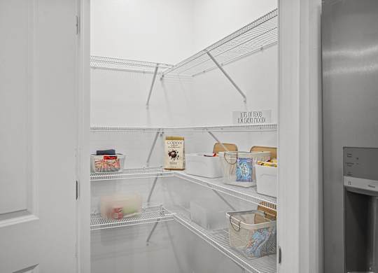 A refrigerator with a sign that says