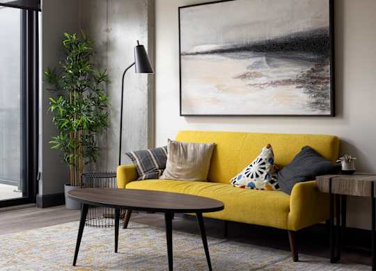 Living Area at Damask, Windsor Ontario