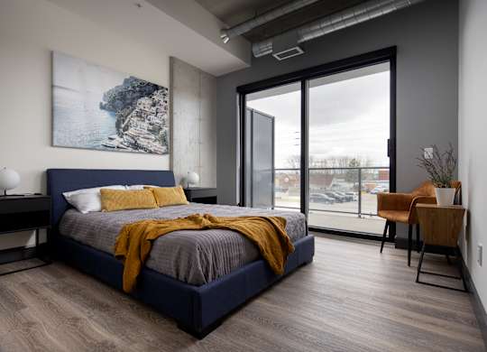 Spacious bedroom at Damask, Ontario, N8S 0B7