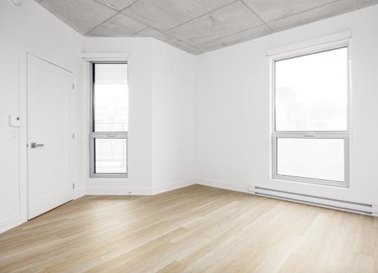 Empty Room at Lynk De la Savane Apartments, Montreal