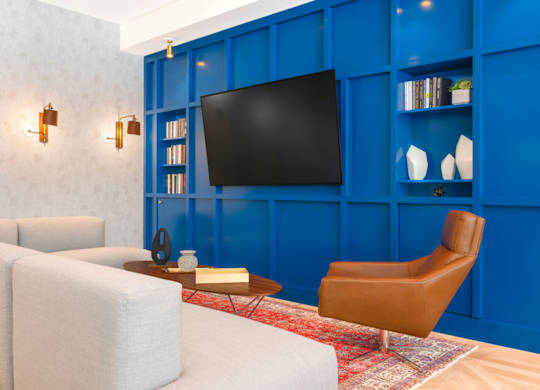 Lounge With TV at The Vale at the Parks, Washington, DC  