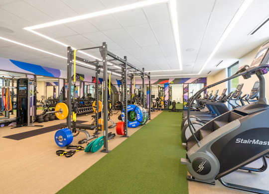 A gym at The Vale at the Parks, Washington  