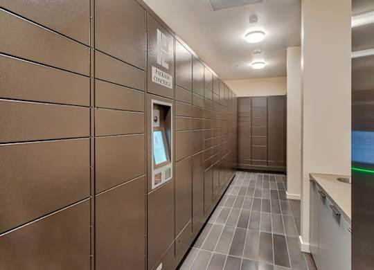 Package Locker at Channel House, Oakland, CA, 94607