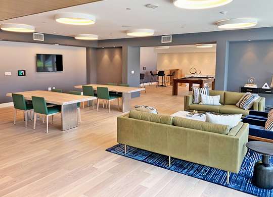 Clubhouse Lounge at Prizma, Los Angeles California  