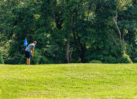 Golfer at The Vale at the Parks, Washington, DC 20012  