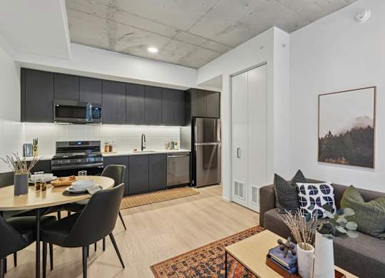 Dining table at Velaris Living Apartments, Colorado