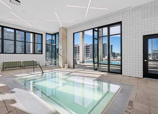 Swimming pool at Velaris Living Apartments, Colorado, 80205