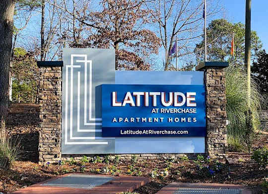 Property Signage at Latitude at Riverchase, Hoover, 35216