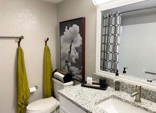 Modern Bathroom at Latitude at Riverchase, Hoover, Alabama