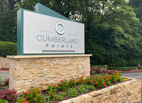 Property Signage at Cumberland Pointe, Smyrna, Georgia