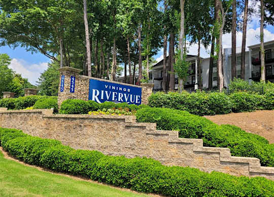 Monument Signage at Vinings RiverVue, Atlanta
