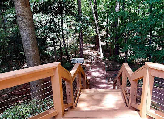 Walkway Stairs at Vinings RiverVue, Georgia