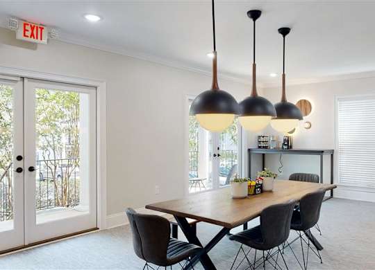Conference Area And Social Nooks at Vinings RiverVue, Atlanta, GA, 30339