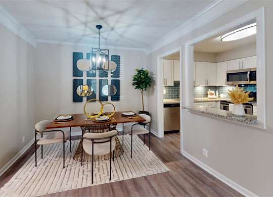 Elegant Dining Space at Vinings RiverVue, Atlanta, GA