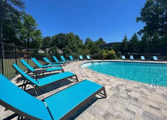 Pool With Sundecks at Spalding Vue, Peachtree Corners, GA, 30092