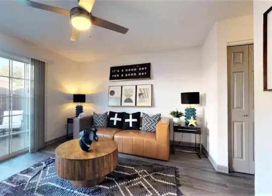 Modern Living Area at Cumberland Pointe, Smyrna