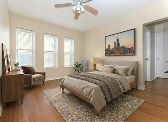 Bedroom at Sheridan Park, Chicago, 60640