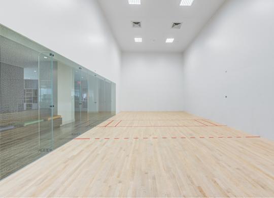 A squash court  at Palma, Doral, FL