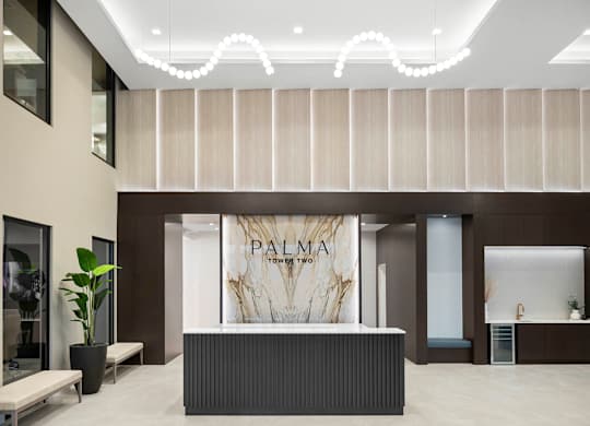 A reception area at Palma, Doral, FL, 33166
