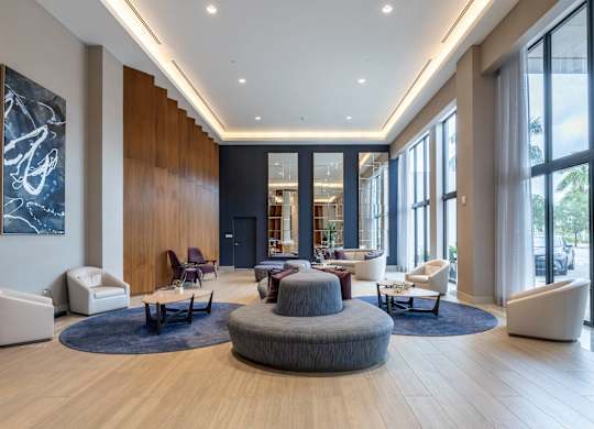 A modern living room at Palma, Florida