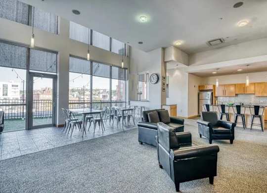Lounge Clubroom at 66 Main, Yonkers New York