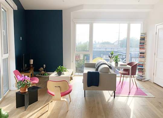 Modern Living Room at 5135 W Adams, Los Angeles, 90016