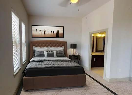 Bedroom With Plenty Of Natural Lights at Civic at Frisco Square Apartments, Frisco, TX, 75034