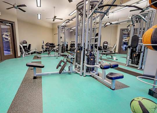 Modern Fitness Center at Civic at Frisco Square Apartments, Frisco, TX, Texas