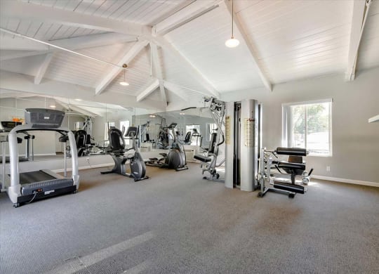 Equipment for Workouts at The Luxe, Santa Clara, California